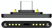 Переходник для зарядки/коммуникации мобильного компьютера С66 в защитном бампере через зарядное устройство