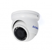 Видеокамера купольная антивандальная мультиформатная с ИК подсветкой AC-HDV201  (2.8)