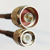 Интерфейсный TNC male - N male кабель (для URA4 5dBi), 15м х 10мм