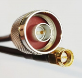 Интерфейсный SMA - N male кабель (для for UR4&URA8 9dBi&12dBi), 5м х 5мм