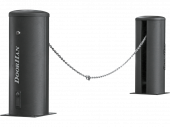 Комплект цепного шлагбаума Chain-barrier15-base.