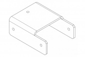 Накладка прямая нижняя (доп. секция - секция) PERCo-MB-16.4