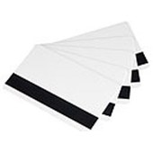 Белые карты Classic с магнитной полосой HICO, пластик, 0.76мм -30 mil, 5 упаковок по 100 карт Evolis