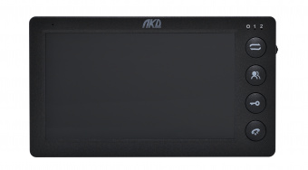 ЛКД-ДМ-1080-7/1, Видеодомофон 7 дюймов 1080P AHD/CVBS/TVI/CVI (мультиформатный). Чёрный