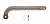 Рычаг изогнутый STYLO BS (арт.119RID334)