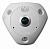 DS-2CD6365G0E-IVS(1.27мм)(B) - 6Мп fisheye IP-камера с ИК-подсветкой