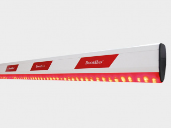 Стрела автоматического шлагбаума с подсветкой BOOM-5-LED