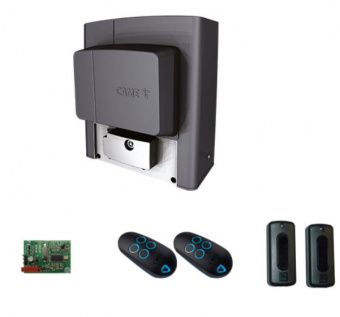 BX 608 RC KIT - Комплект автоматики для откатных ворот на основе привода BX608AGS (встроенный блок управления ZBX6N,  радиоуправление с динамическим кодом, фотоэлементы)