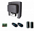 BX 704 RC KIT - Комплект автоматики для откатных ворот на основе привода BX704AGS (встроенный блок управления ZBX7N, радиоуправление с динамическим кодом)