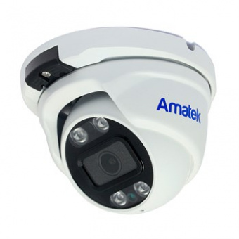 AC-HDV502AX(2.8мм) - 8/5/4 Мп Купольная мультиформатная IP-видеокамера с микрофоном (AoCмм) и с ИК подсветкой