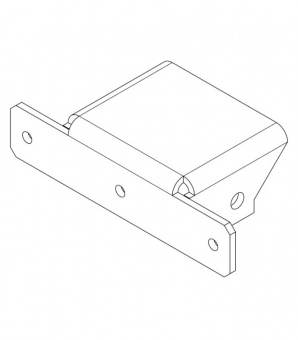 Накладка Т - образная (секция - стена) PERCo-MB-16.6