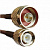 Интерфейсный RP-TNC male - N male (для U300 9dBi&12dBi), 5м х 5мм