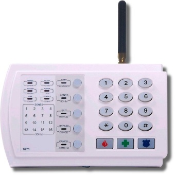 Охранно-пожарная панель "Контакт GSM-9"  с внешней антенной (версия 2)