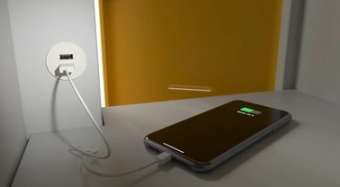 Встраиваемая USB-зарядка «Z-02»