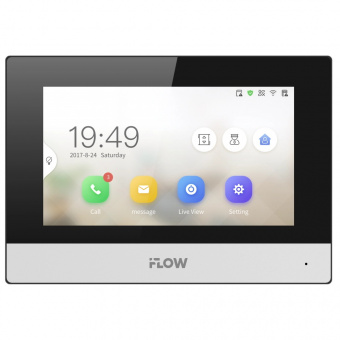 Гибридный IP видеодомофон F-VI-3442HPWE1 с Wi-Fi