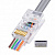 Разъем сквозной RJ-45 (8p8c) AVC-RJ45-MPT