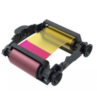 Цветная лента для Badgy 1-е поколение на 100 отпечатков для принтера Badgy,  чистящий комплект