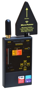Детектор подслушивающих устройств и цифровых сигналов Protect 1206i