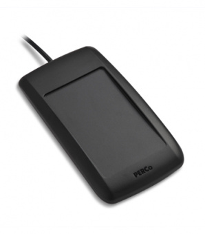 Контрольный считыватель PERCO-IR15.9 бесконтактных карт формата EMM/HID/MIFARE, интерфейс связи - USB