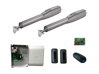 ATS30 RC combo KIT - Комплект автоматики для распашных ворот на основе привода ATS30AGS (блок управления ZF1N, радиоуправление с динамическим кодом, фотоэлементы)